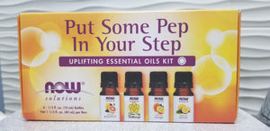 Put some Pep in Your Step Pure Essential Oil kit